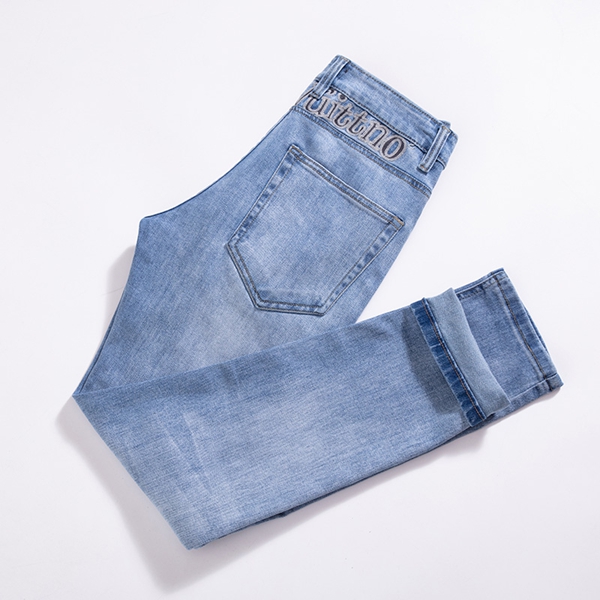 ブランドジーンズ素材ディテール